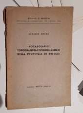 Vocabolario Topografico-Toponomastico della Provincia di Brescia