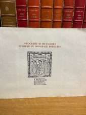 Silografie di incunaboli stampati in tipografie bresciane